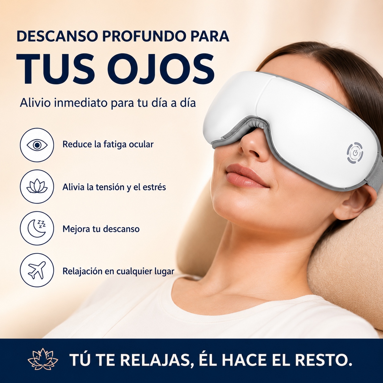 EYE RELAX 4D. MASAJEADOR DE OJOS
