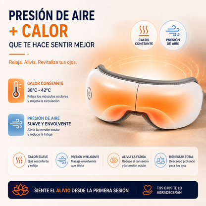 EYE RELAX 4D. MASAJEADOR DE OJOS