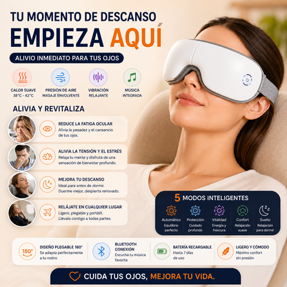 EYE RELAX 4D. MASAJEADOR DE OJOS